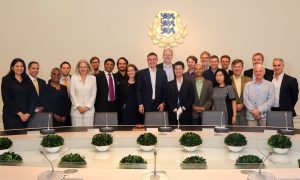 Estonian Prime Minister and e-Residency Team