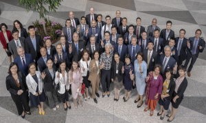 At IMF in Washington DC with CF40 delegation, 2019